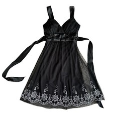 Usado, Vestido Tabu Império Preto Cintura Chiffon Frisado Comprimento do Joelho Pequeno Whimsygoth Y2K comprar usado Usado, Vestido Tabu Império Preto Cintura Chiffon Frisado Comprimento do Joelho Pequeno Whimsygoth Y2K comprar usado  Enviando para Brazil