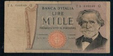 Italia banconota 1000 usato  Molfetta