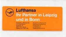 Lufthansa kofferaufkleber druc gebraucht kaufen  Artern