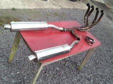 Kawasaki zzr1100 exhaust for sale  TY CROES