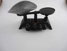 Mini escala de equilíbrio de ferro fundido com pesos pintura arte popular vendedores amostra? comprar usado  Enviando para Brazil