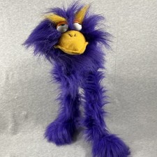 Marioneta de cuerda púrpura Doozy Bird vintage 1994 segunda mano  Embacar hacia Mexico