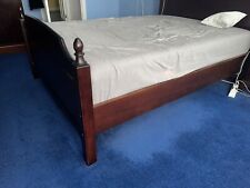 Solid mahogany double for sale  LONDON