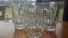 Beer mugs clear for sale  Harrington