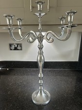 Silver arm candelabra for sale  MAIDSTONE