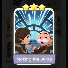 Making the Jump - Adesivo MONOPOLY_GO_3 Stars ⭐⭐⭐ | ENTREGA RÁPIDA comprar usado  Enviando para Brazil