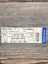 Christmas carol ticket for sale  North Tonawanda