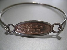 Silver pink enamel for sale  INSCH