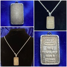 Lingot argent pur d'occasion  Saint-Genis-Pouilly