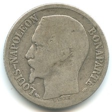 Franc argent napoléon d'occasion  Lyon IV