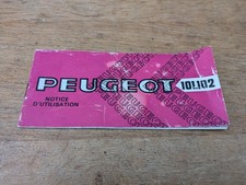 Utilisation peugeot 101 d'occasion  Crécy-la-Chapelle