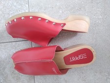 Esprit holz clogs gebraucht kaufen  Langerwehe