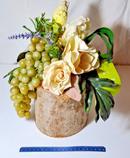 Composizione fiori frutta usato  Torino