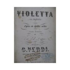 Verdi giuseppe violetta d'occasion  Blois