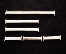 Barrette metallo argentato usato  Livorno