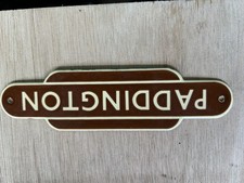 Train station plate for sale  SHREWSBURY