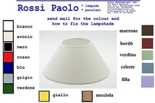 Paralume conico modello usato  Pratovecchio