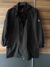 Schwarze übergangsjacke herre gebraucht kaufen  Bad Neustadt a.d.Saale