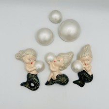 Mermaid babies chalkware for sale  Easley