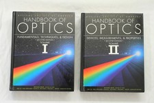 Handbook of Optics 2nd Edition Vol. 1 & 2 Set Michael Bass (HC) comprar usado  Enviando para Brazil