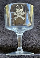 Skull etched absinthe for sale  Ponchatoula