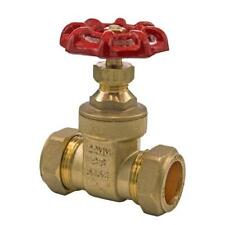 Brass compression gate for sale  LIVERSEDGE