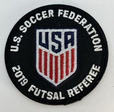 Distintivo de árbitro de futsal 2019 USSF futebol americano programa de árbitros de futebol dos Estados Unidos comprar usado Distintivo de árbitro de futsal 2019 USSF futebol americano programa de árbitros de futebol dos Estados Unidos comprar usado  Enviando para Brazil