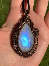 Rainbow moonstone pendant for sale  Connellsville