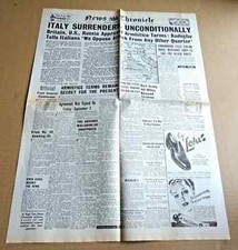 News chronicle newspaper for sale  SHEERNESS