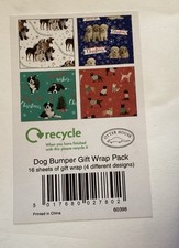 Doggy christmas wrapping for sale  FLINT