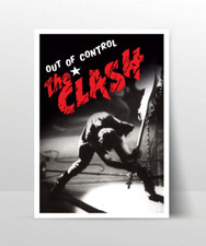 Clash size poster for sale  WINGATE