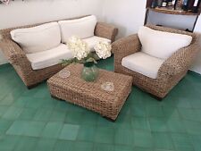 Set giardino rattan usato  Tramonti