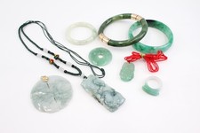 Oriental jewellery jade for sale  LEEDS