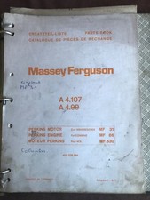 Ersatzteilliste Massey Ferguson Perkins Motor A4.107 A4.99  MF 31 86 630  1971 comprar usado  Enviando para Brazil