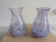 Pair heavyweight glass for sale  CARDIFF