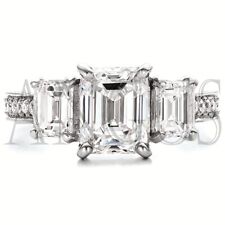 Emerald cut moissanite for sale  Los Angeles