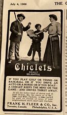 1906 chiclets gum for sale  Keller