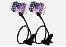 2 X Sujetador de Telefono Celular para Mesa Casa Dormitorio Cama Soporte de Clip comprar usado  Enviando para Brazil