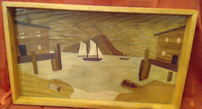Vintage marquetry marine for sale  Monticello