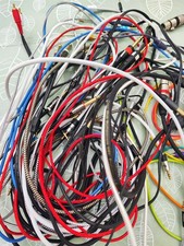 Lot audio cable for sale  HOVE