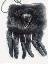 Muff nerz schwarz gebraucht kaufen  Buchen (Odenwald)