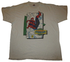 Usado, Camiseta branca vintage 89 Marvel The Amazing Spider-Man Mcfarlane Pennington XL 23x29 comprar usado  Enviando para Brazil