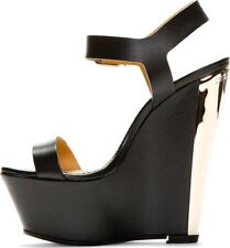 Dsquared2 black leather usato  Paese