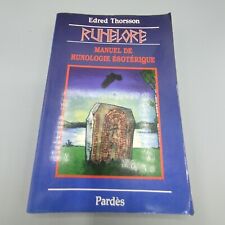 Runelore manuel runologie d'occasion  Loguivy-Plougras