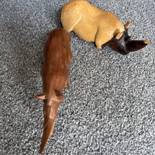 Hand carved wooden for sale  BIDEFORD