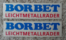 Aufkleber sticker borbet gebraucht kaufen  Lüdenscheid