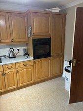 Fitted oak kitchen for sale  PRESTON