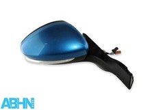 Espelho de porta dobrável manual lateral direito Peugeot 208 MK1 (2012-2018) azul 9 fios, usado comprar usado  Enviando para Brazil