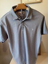 Camisa polo estilo polo Penguin para hombre talla pequeña azul dos tonos segunda mano  Embacar hacia Argentina