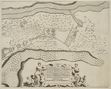 Teil des Plans der Villa Adriana,  1671, Kupferstich Unbekannt (17.Jhd) comprar usado  Enviando para Brazil